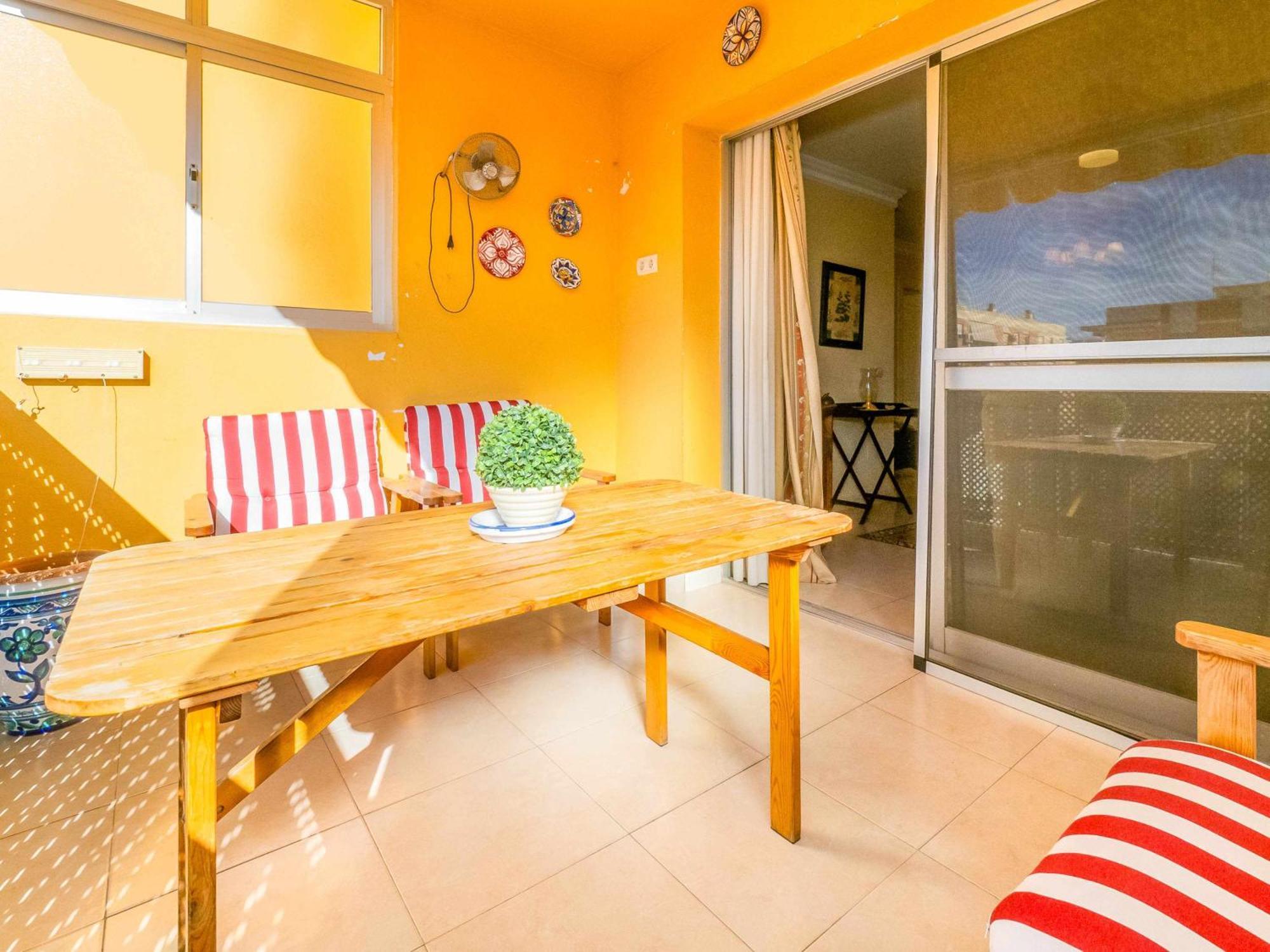 Centrico Apartamento Con Terraza En La Playa 린콘데라빅토리아 외부 사진